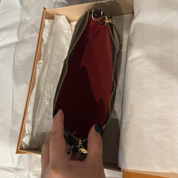 Vintage Louis Vuitton Eva in damier ebene - Picture 5 of 6